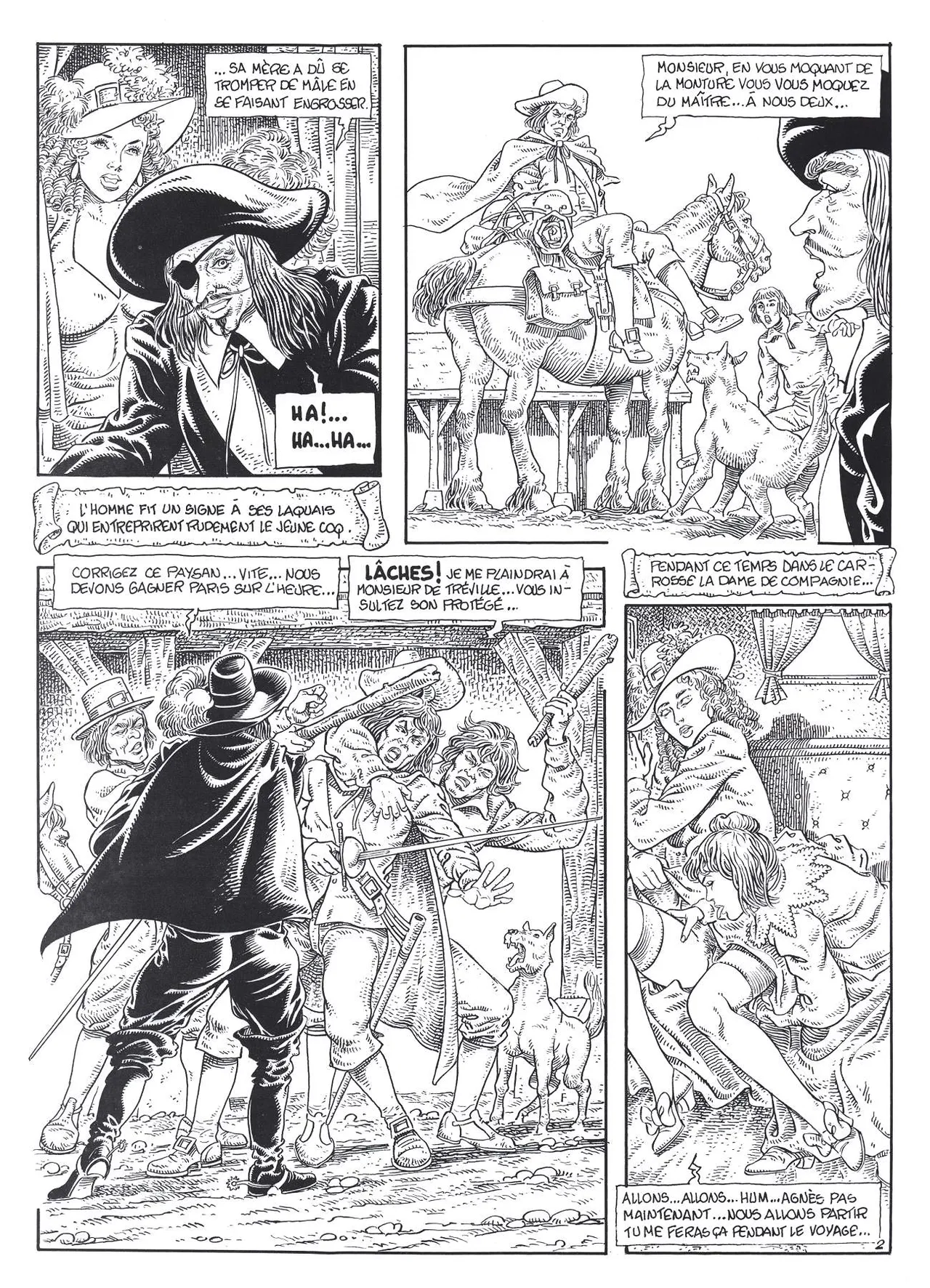 Mancini  &amp; Alexandre Dumas - Les trois Mousquetaires #1 page 3 full