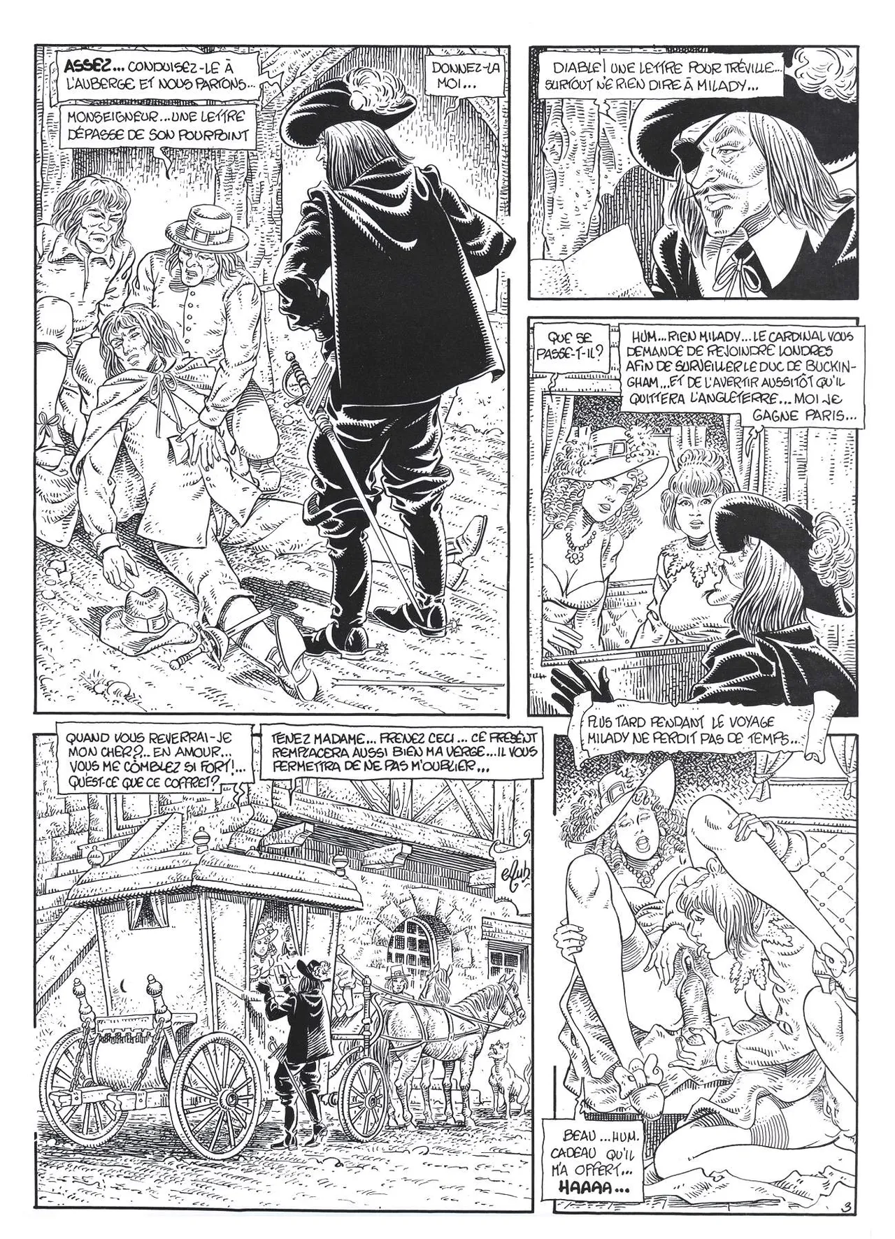 Mancini  &amp; Alexandre Dumas - Les trois Mousquetaires #1 page 4 full