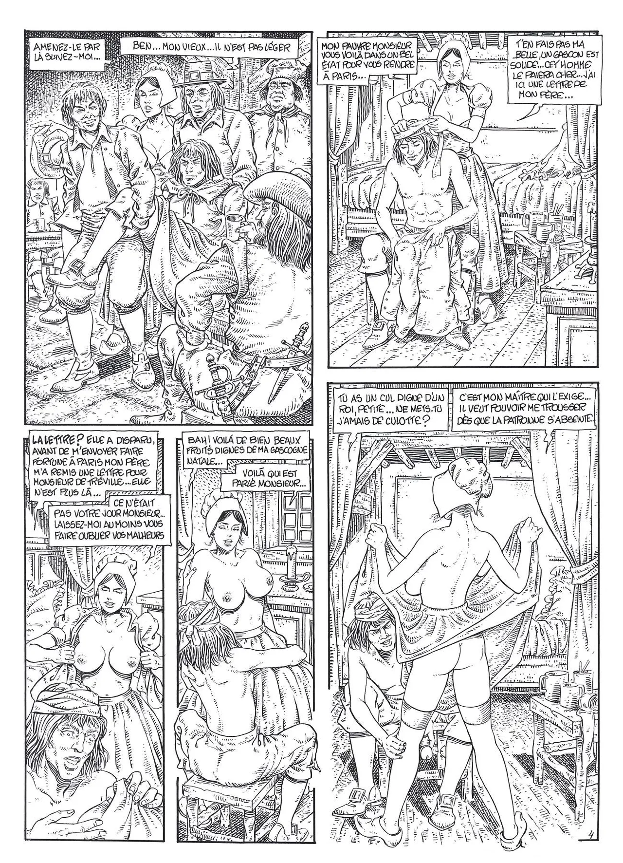 Mancini  &amp; Alexandre Dumas - Les trois Mousquetaires #1 page 5 full