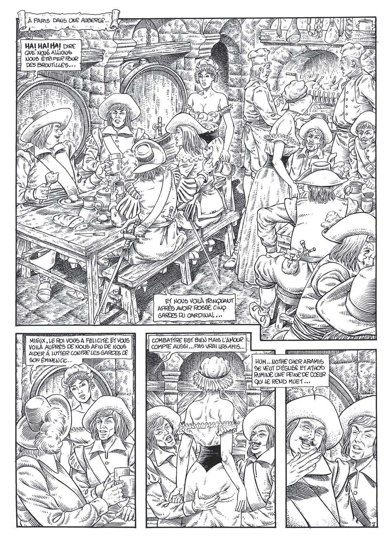Mancini  &amp; Alexandre Dumas - Les trois Mousquetaires #1 page 8 full