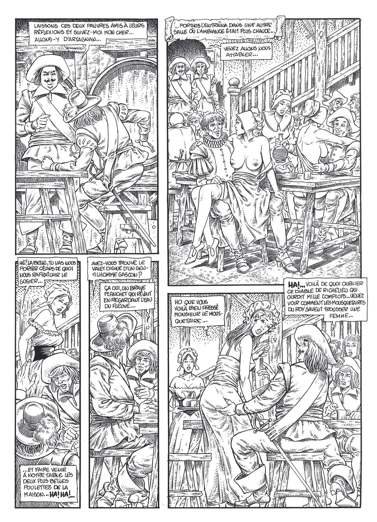 Mancini  &amp; Alexandre Dumas - Les trois Mousquetaires #1 page 9 full