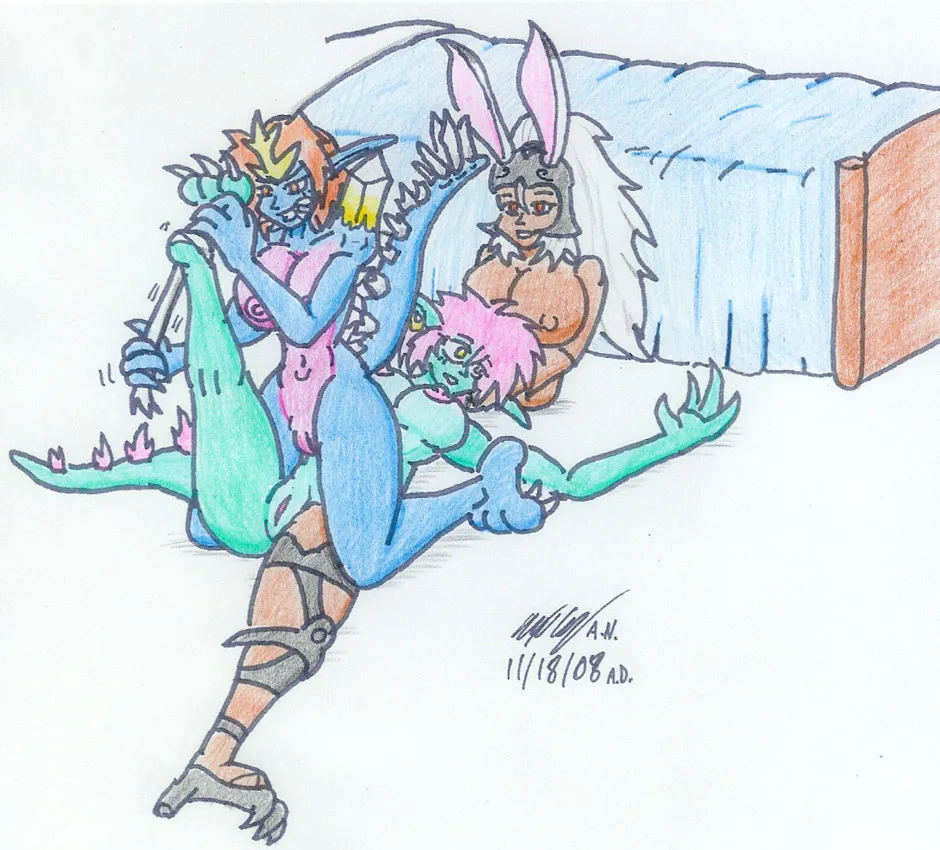 Kaiju Girl Crystals Revenge page 4 full