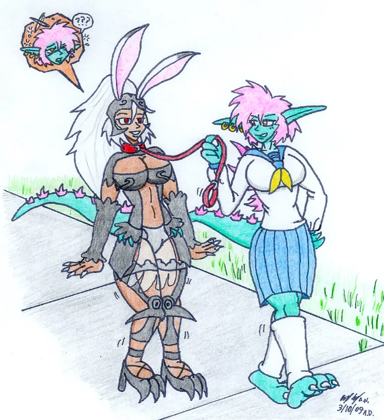 Kaiju Girl Crystals Revenge page 7 full