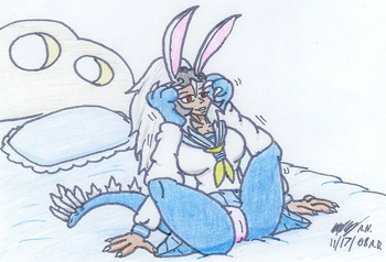 Kaiju Girl Crystals Revenge cover