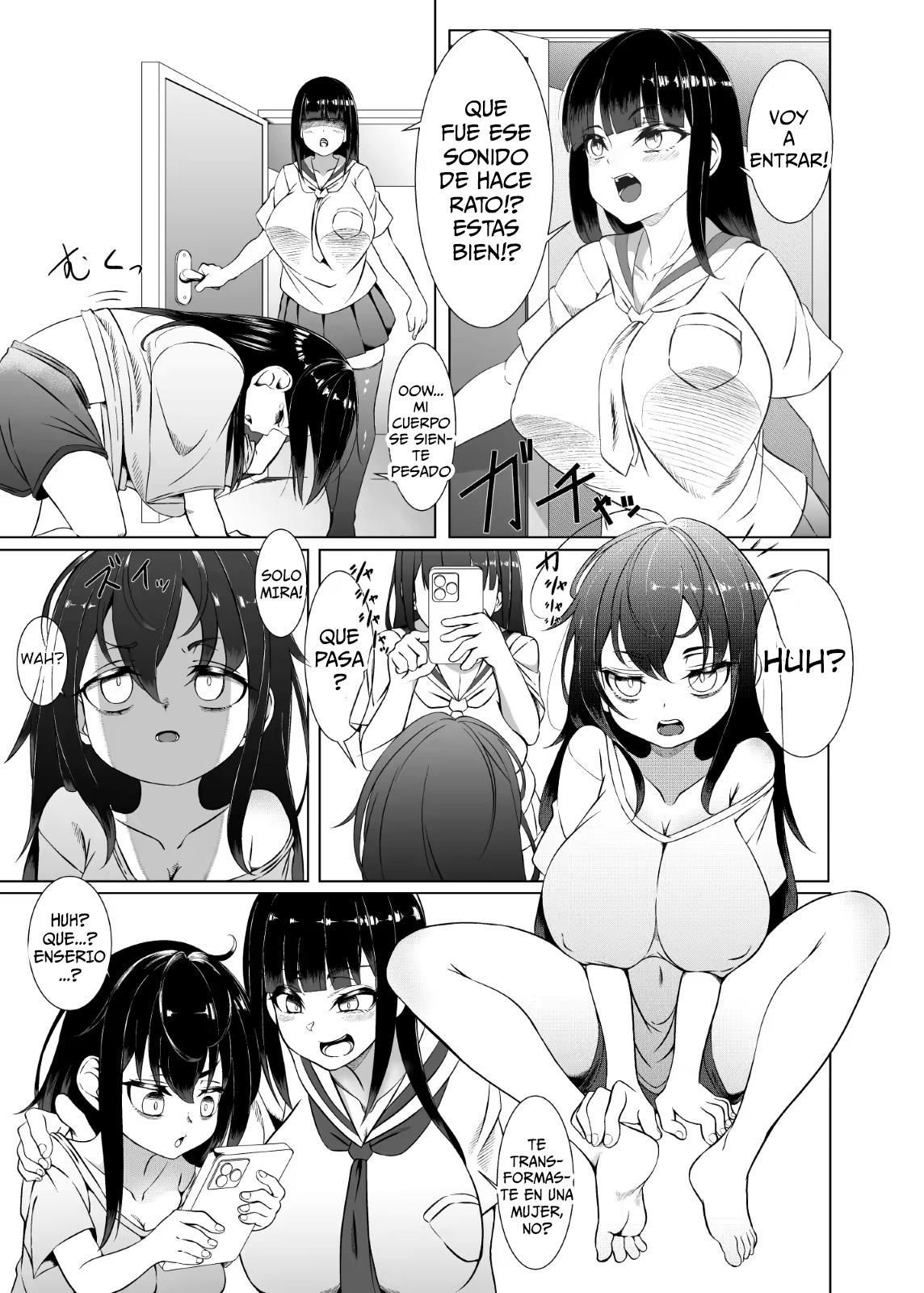 Yappa TS Downer Jitome Kuma Koime Loli Kyonyuu shika Katan - TS Loli Kyonyuu ga Oyome-san ni Naru made 1｜Nada vence a una loli gótica con enormes pechos page 4 full