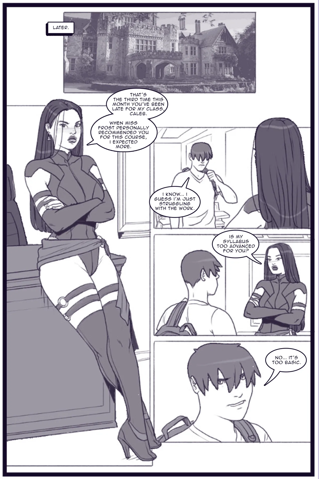 Xavier Academy Bimbofied - Psylocke page 10 full