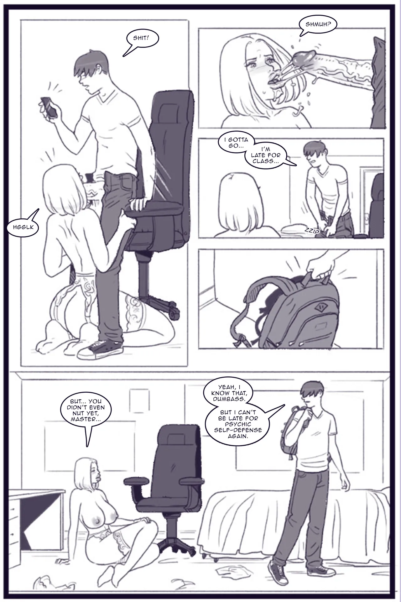 Xavier Academy Bimbofied - Psylocke page 5 full