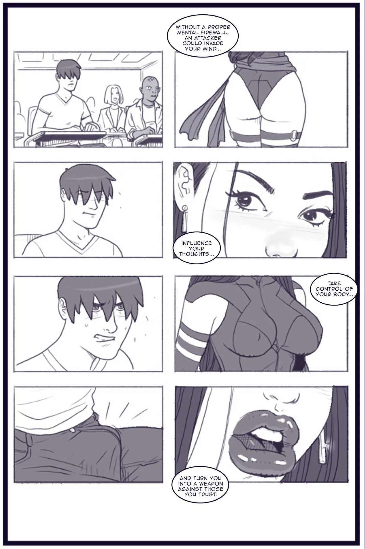 Xavier Academy Bimbofied - Psylocke page 9 full
