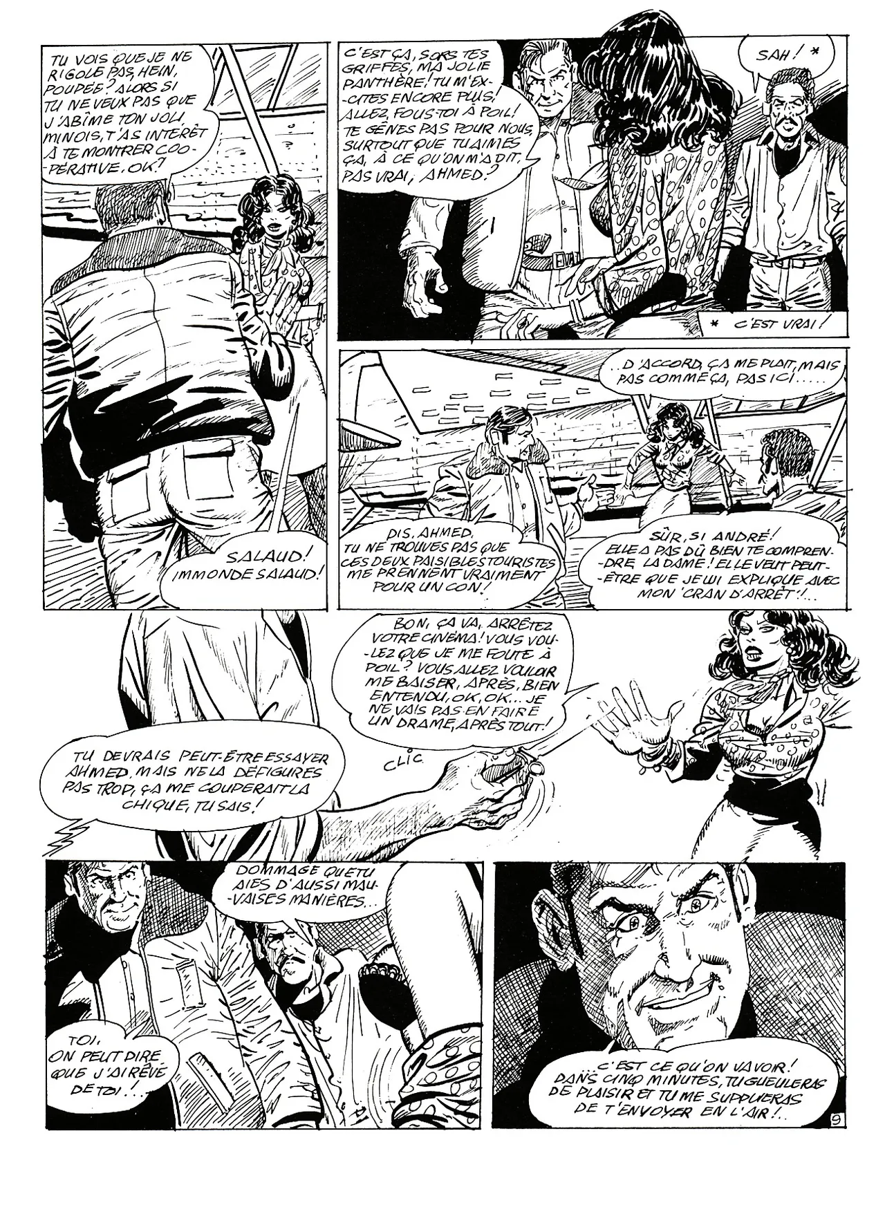 Georges Potier &amp; Sylvain Perrin - Les aventures de Bob Hugues : L'affaire "Hercelin" #2 : 'Mirage' Libyens page 10 full