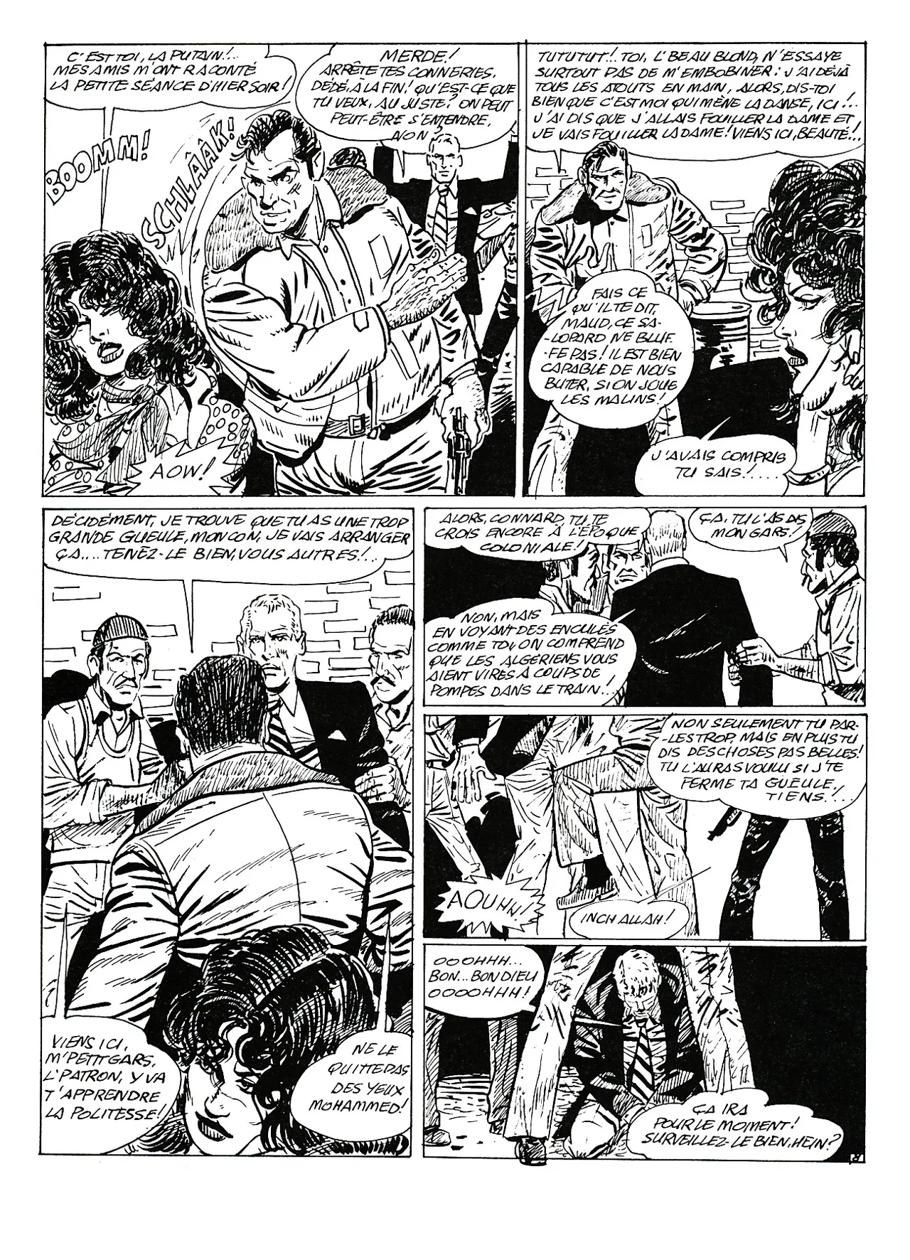 Georges Potier &amp; Sylvain Perrin - Les aventures de Bob Hugues : L'affaire "Hercelin" #2 : 'Mirage' Libyens page 9 full
