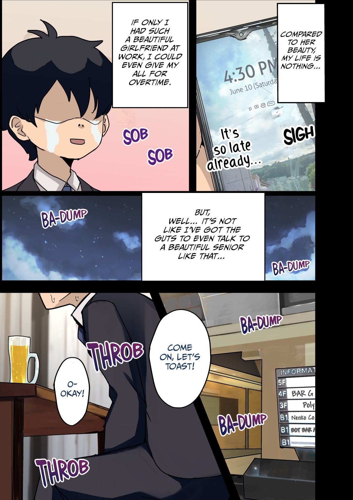 Kaisha no Madonna to Lucky de Yareta Hanashi | How I Got Lucky and Banged the Company's Madonna page 5 full