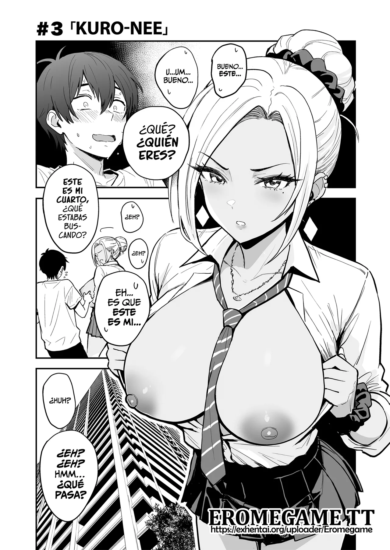 Gal to Meccha Namahame Nakadashi Ecchi Suru Hanashi #3 | La Historia de Como Tuve Toneladas de Sexo sin Protección con unas Gyarus #3 page 3 full