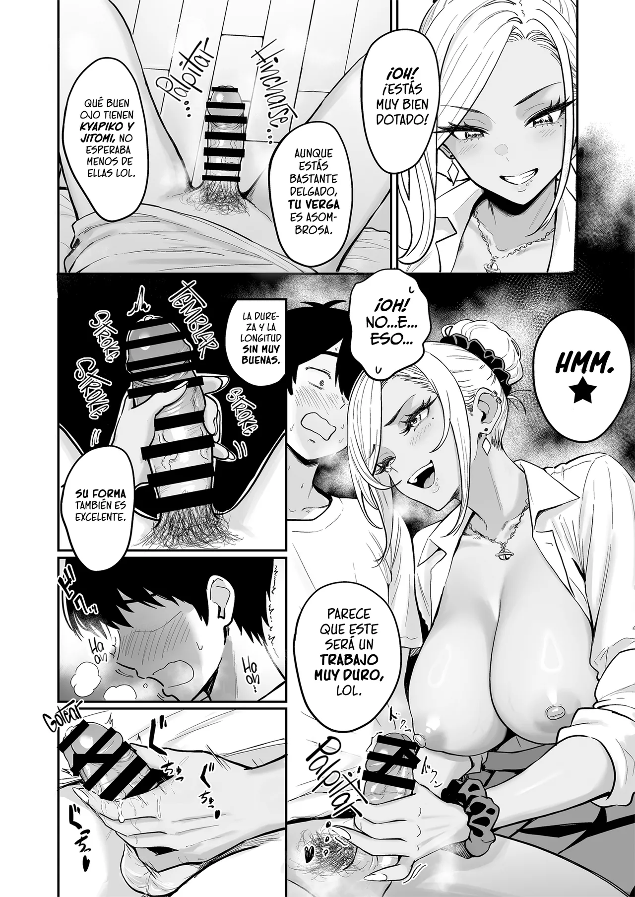 Gal to Meccha Namahame Nakadashi Ecchi Suru Hanashi #3 | La Historia de Como Tuve Toneladas de Sexo sin Protección con unas Gyarus #3 page 6 full