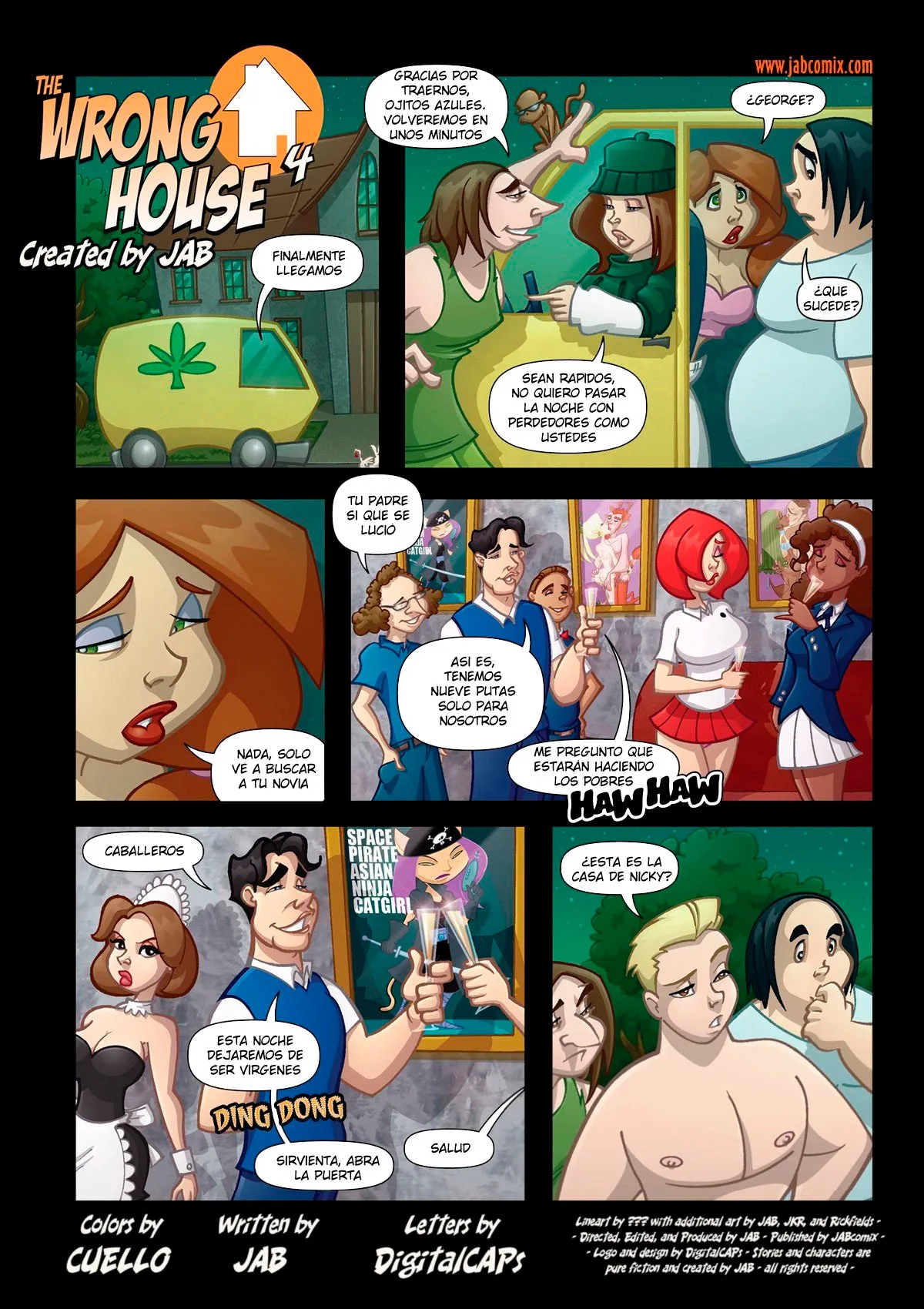 The Wrong House - Part 4  likecomix.blogspot.com page 1 full