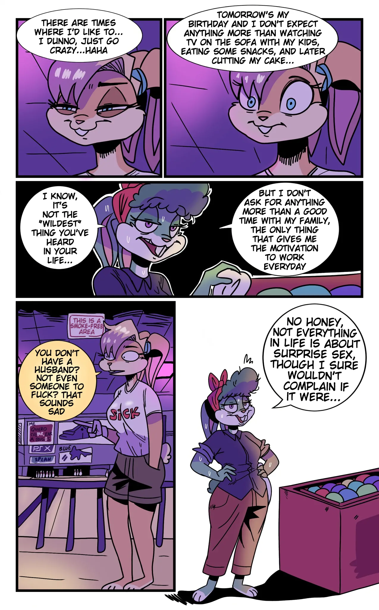 Bshara Bunny and her Desires | Bshara Bunny y sus deseos page 3 full