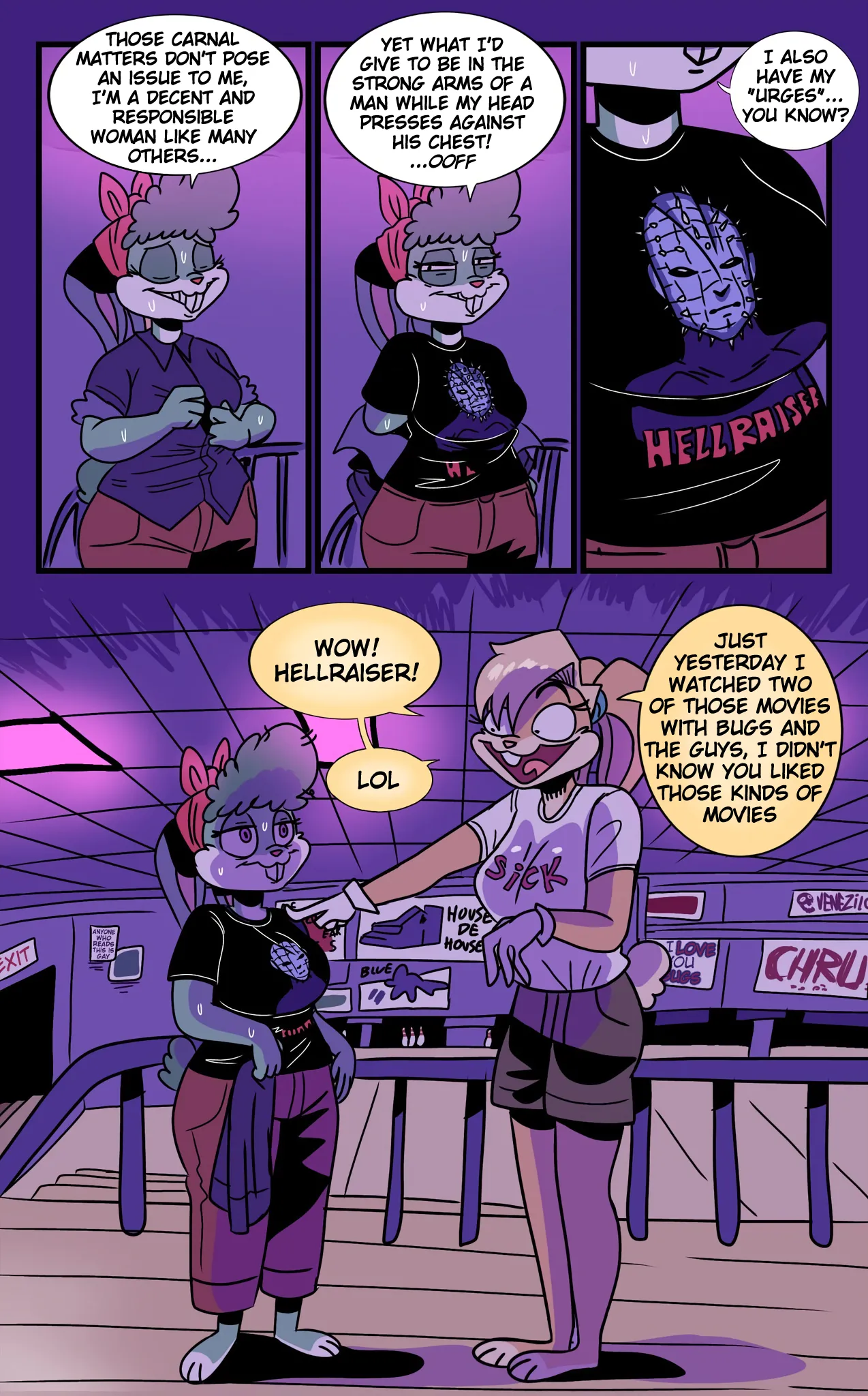 Bshara Bunny and her Desires | Bshara Bunny y sus deseos page 4 full