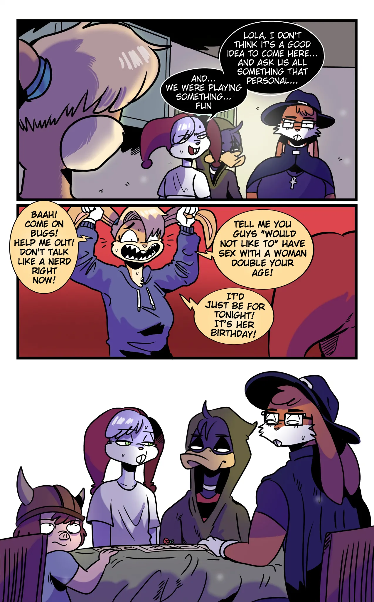 Bshara Bunny and her Desires | Bshara Bunny y sus deseos page 9 full