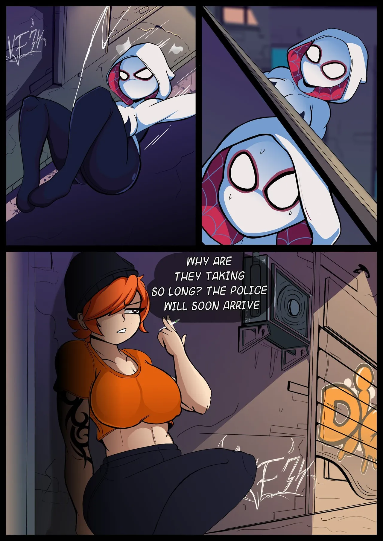 Spider-Gwen page 8 full