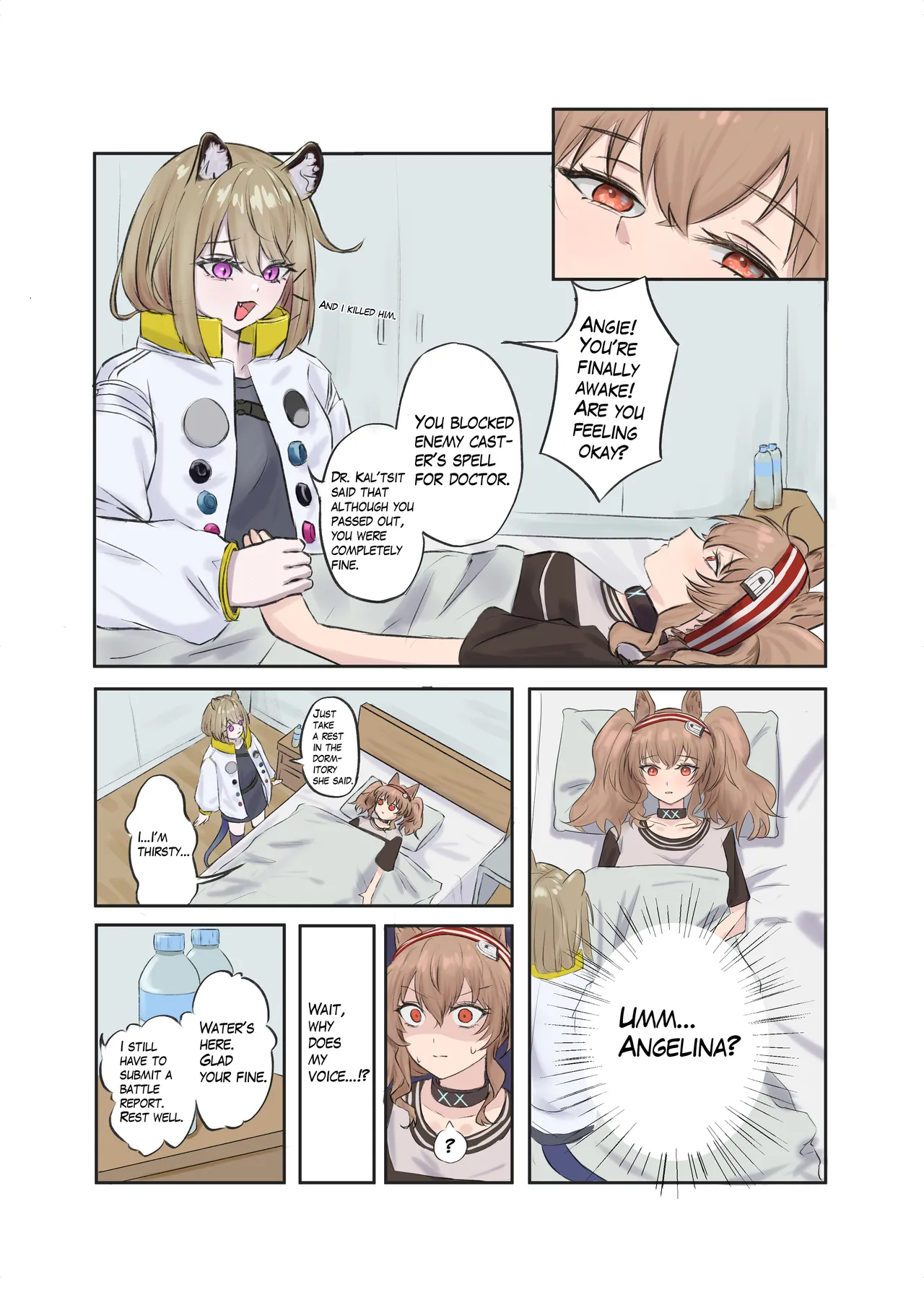 Angelina's body swap accident page 2 full