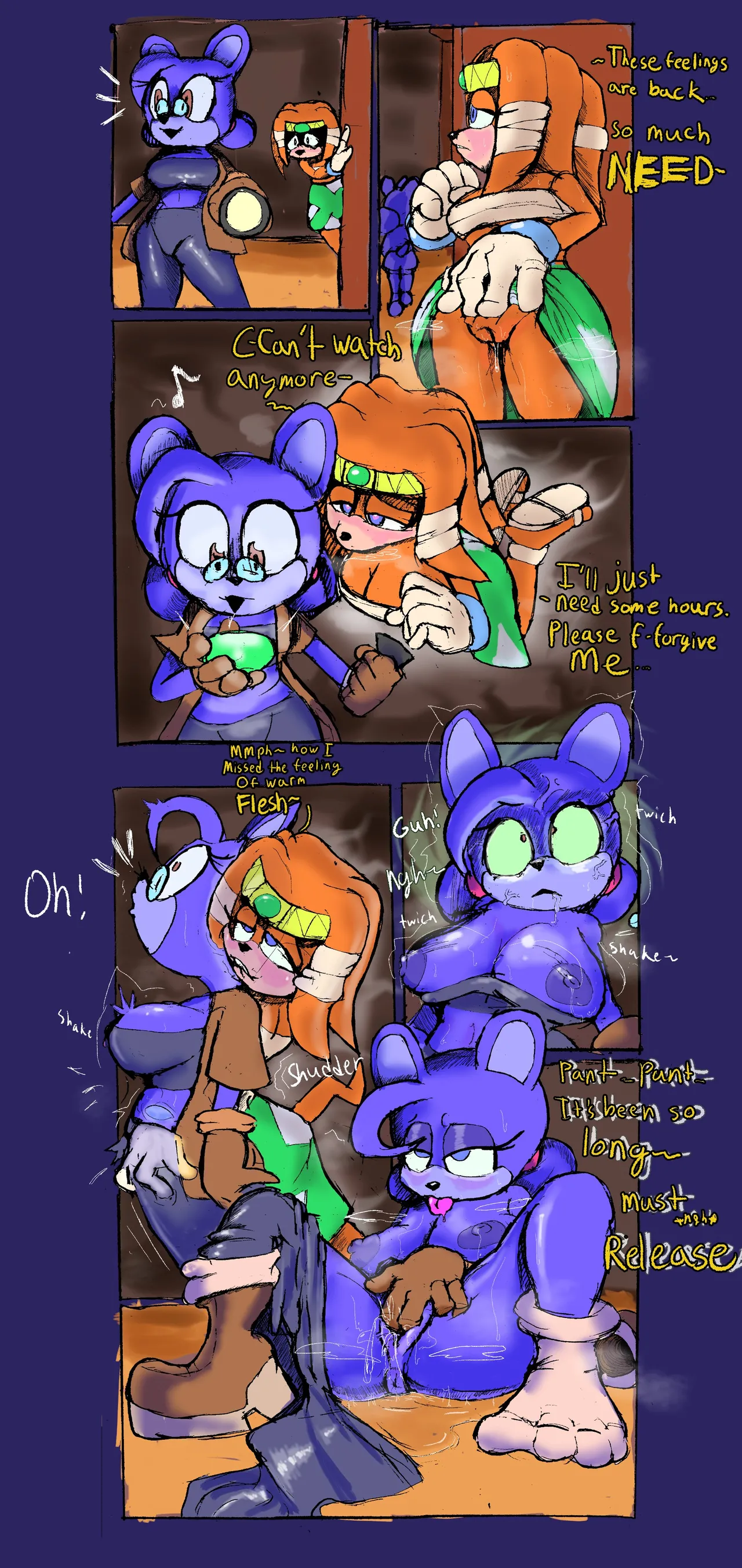 Tikal's Possessive Lust page 1 full