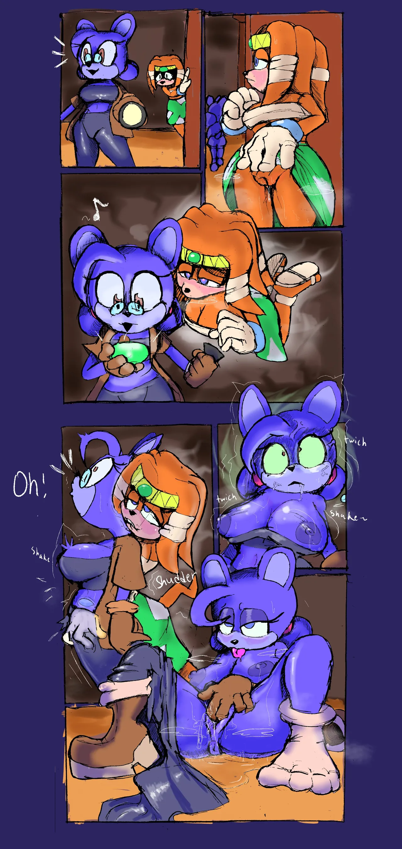 Tikal's Possessive Lust page 2 full
