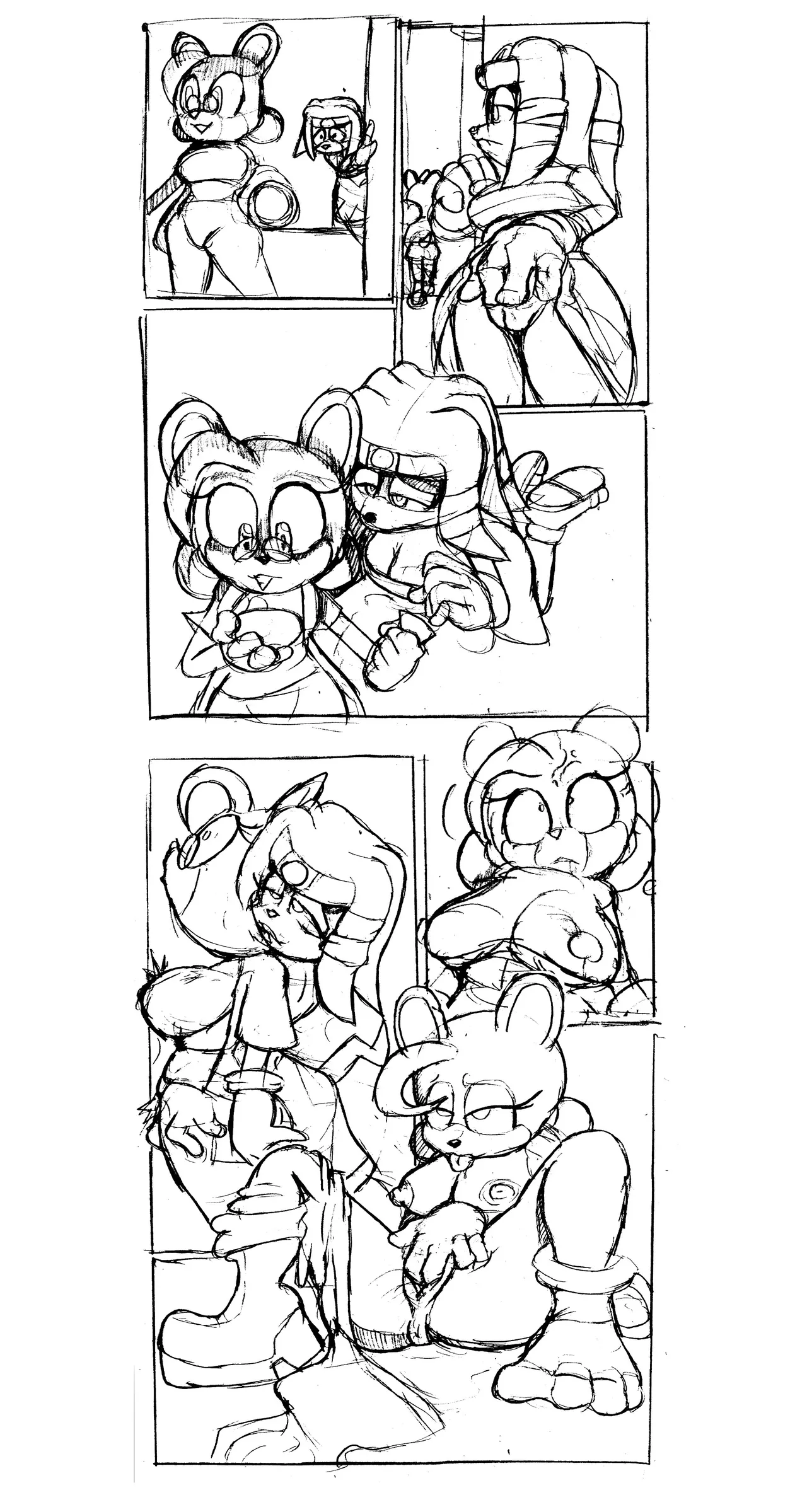 Tikal's Possessive Lust page 3 full