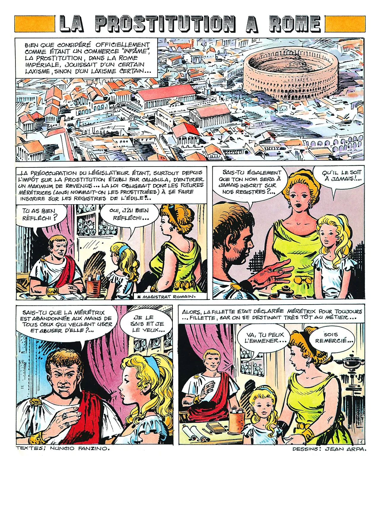 Jean Arpa &amp; Nuncio Fanzino - La prostitution à Rome page 2 full