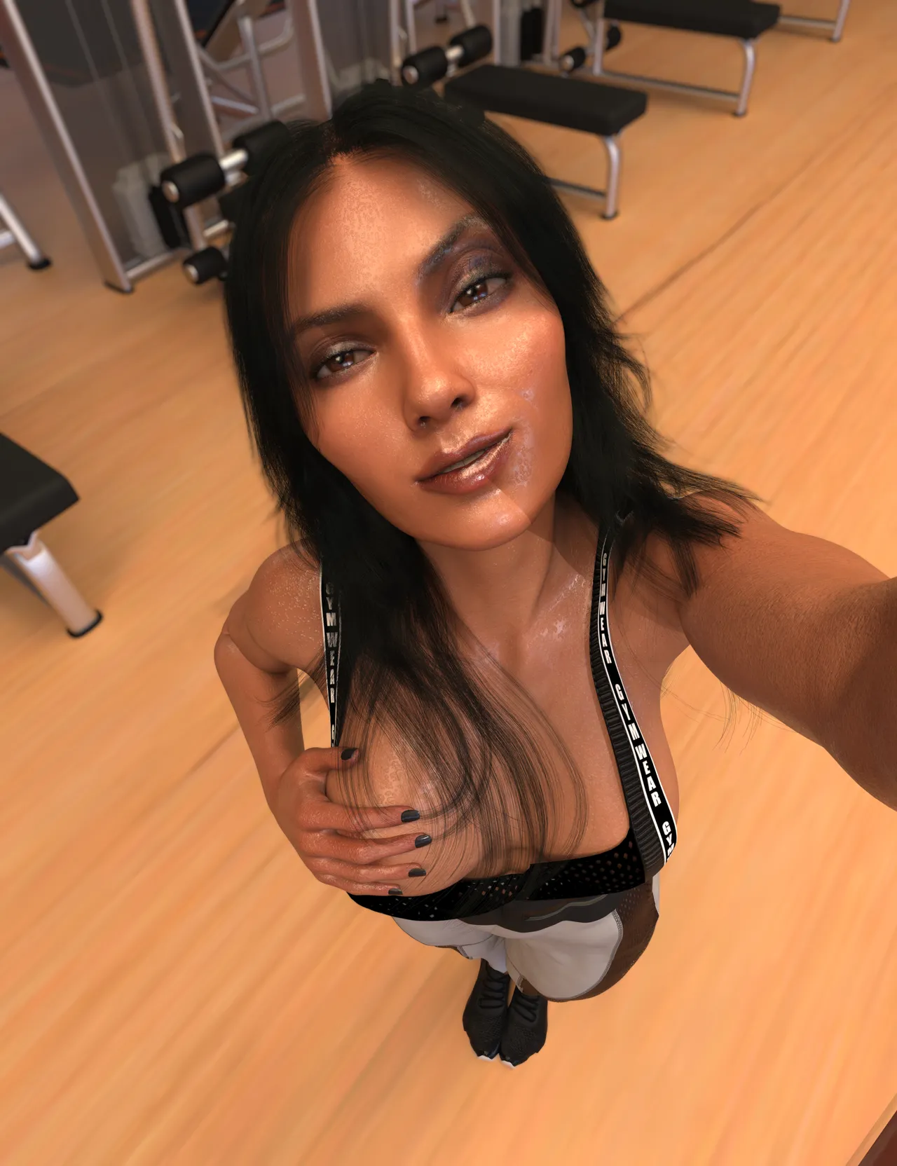 Mutant Breeding: X-23's Gym Date page 2 full