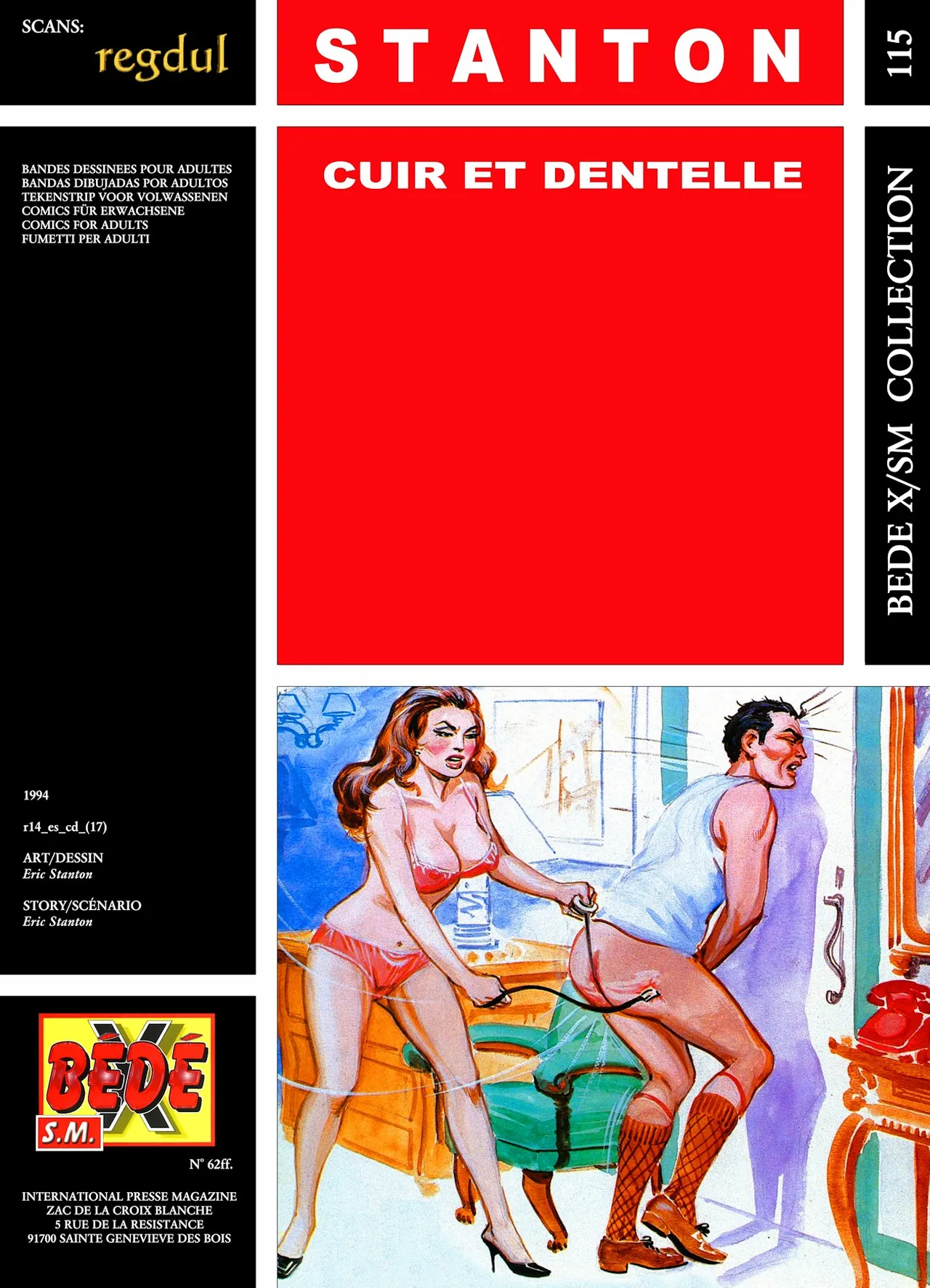 Eric Stanton - Cuir et dentelle page 1 full