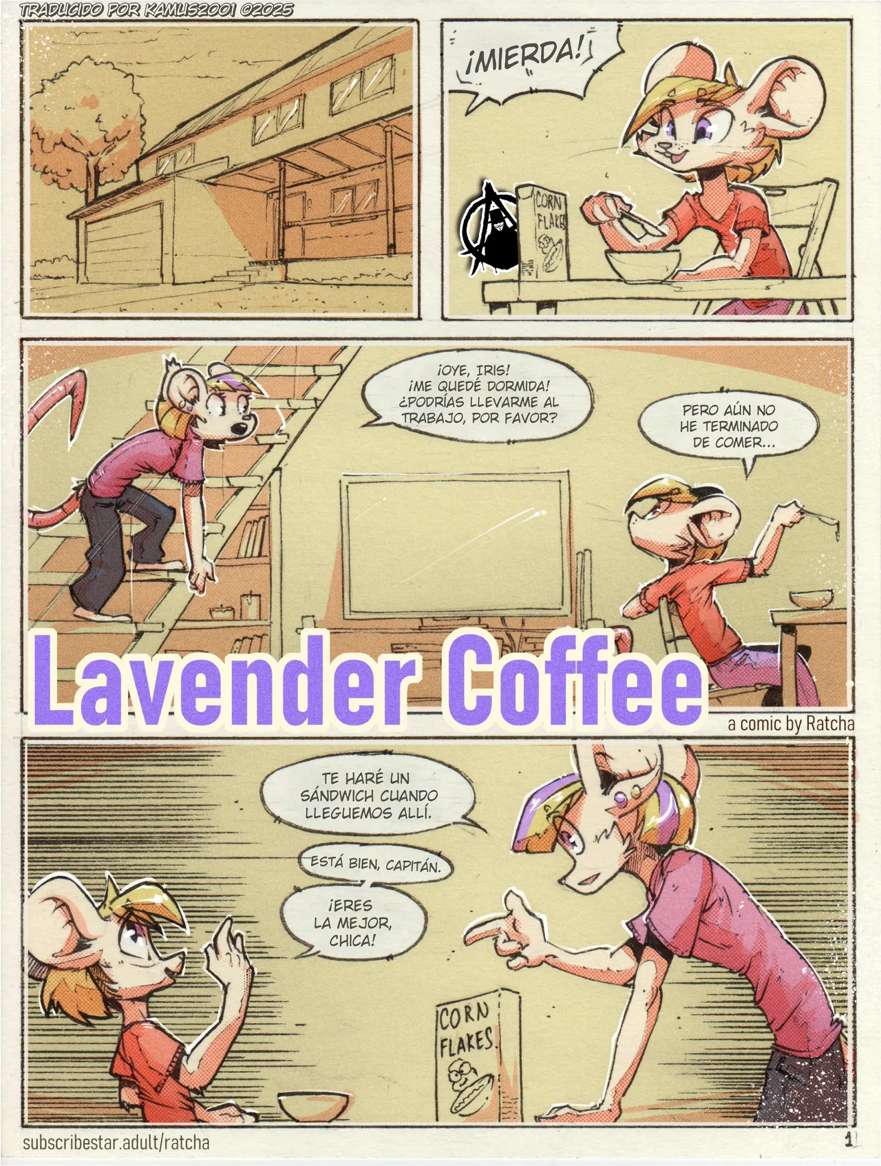 Lavender Coffee page 1 full