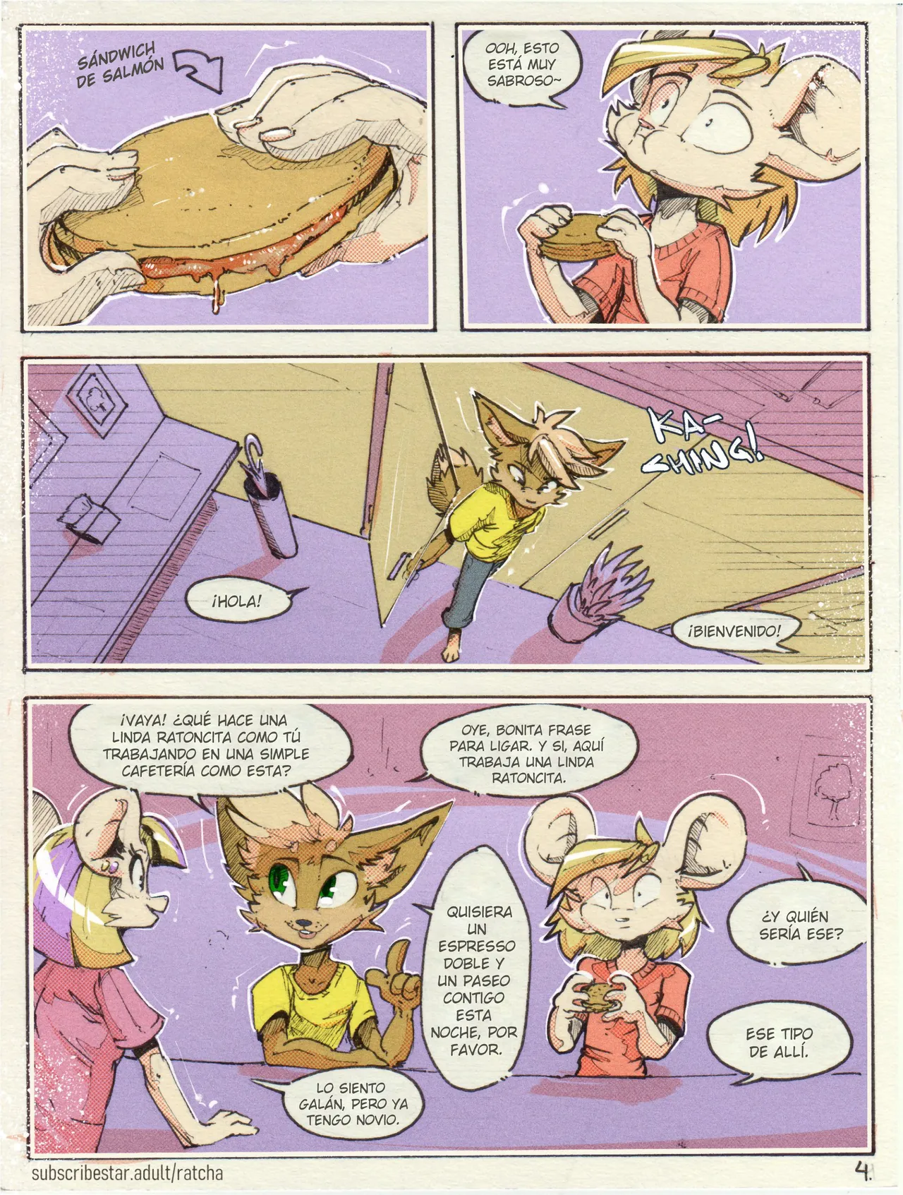 Lavender Coffee page 4 full