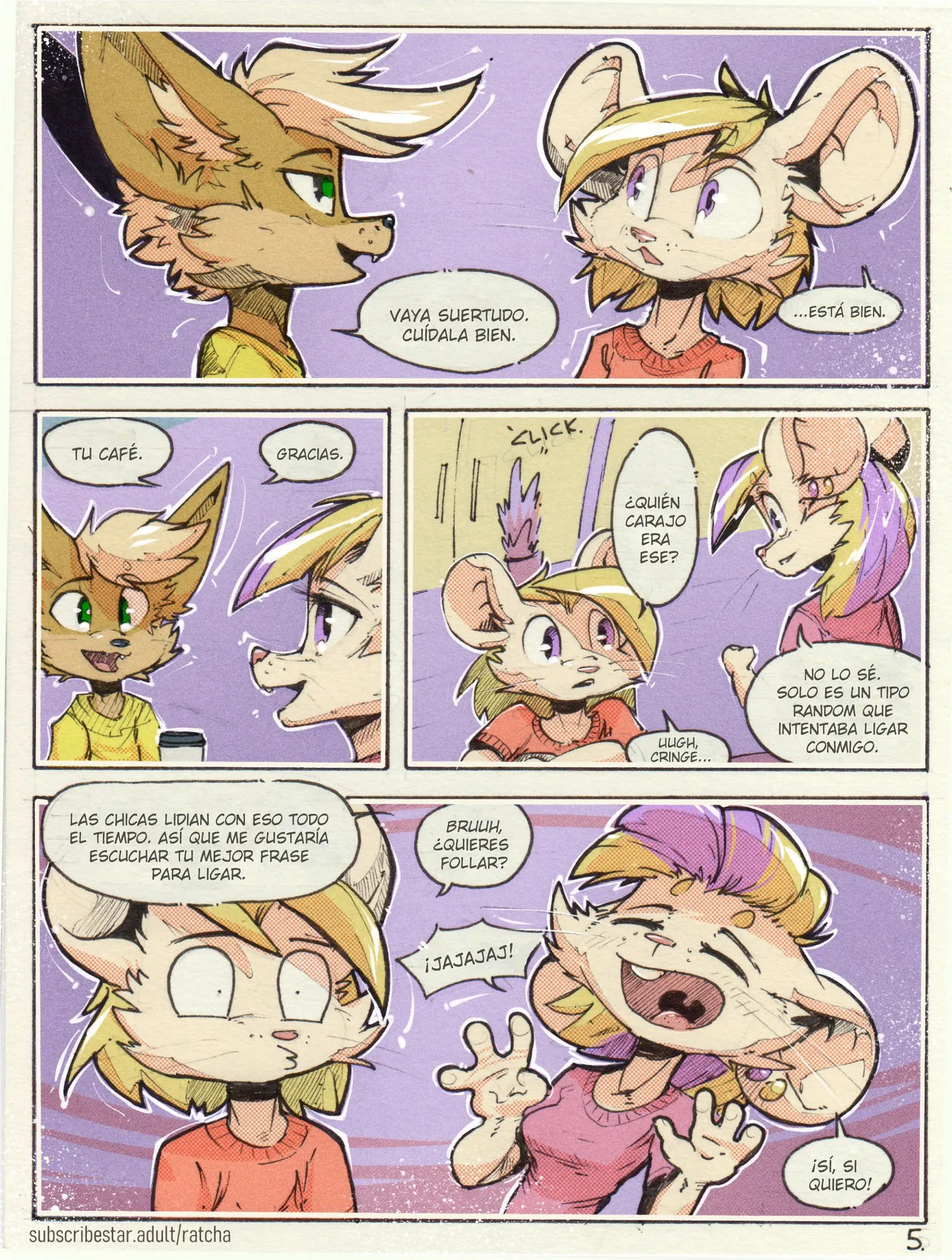 Lavender Coffee page 5 full