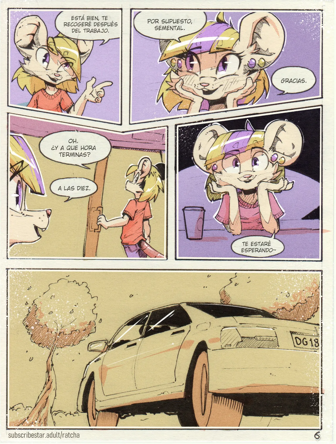 Lavender Coffee page 6 full