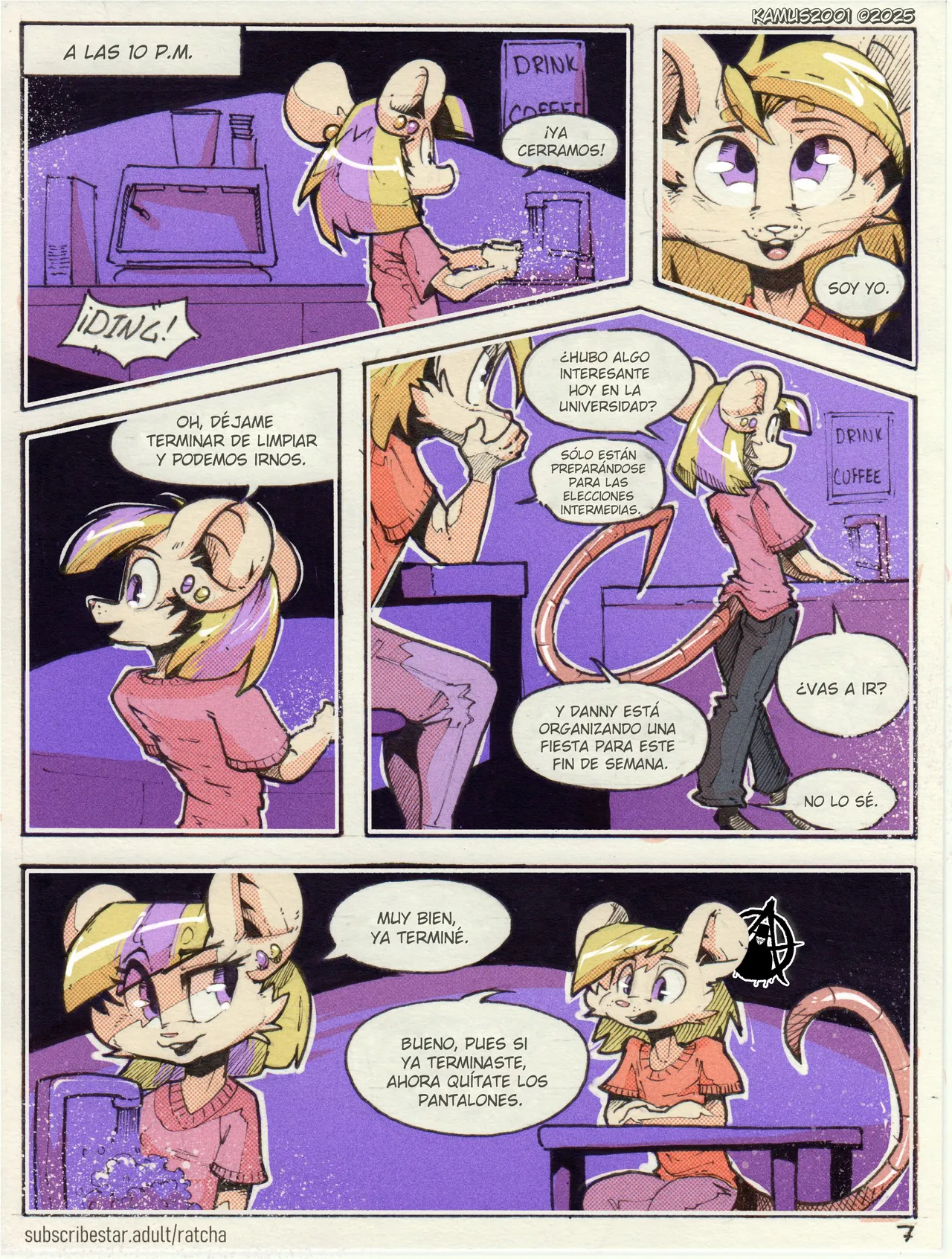 Lavender Coffee page 7 full