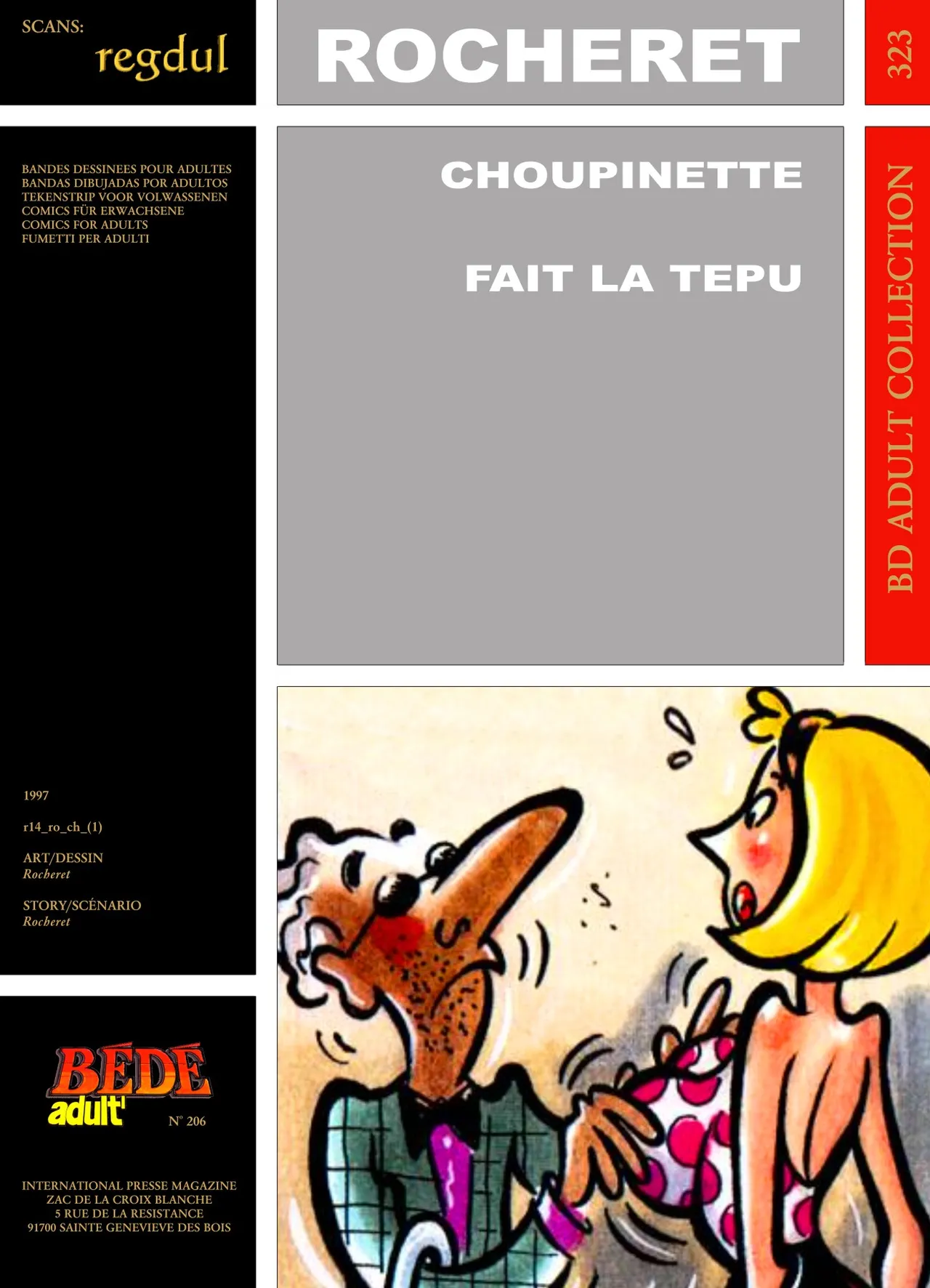 Rocheret  - Choupinette : Fait la tepu page 1 full