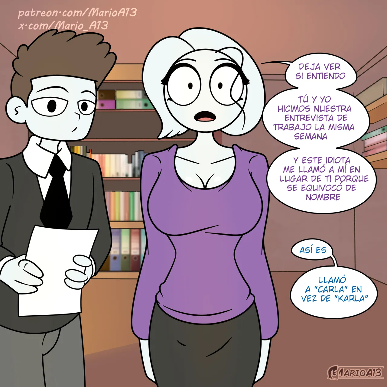 Carla en la Oficina de Karla – marioare13 page 2 full
