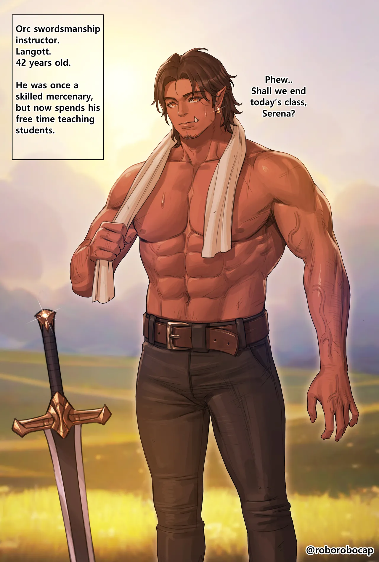 Orc and Students #1-18 page 1 full