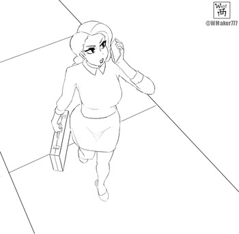 Shrinking Business Lady cover