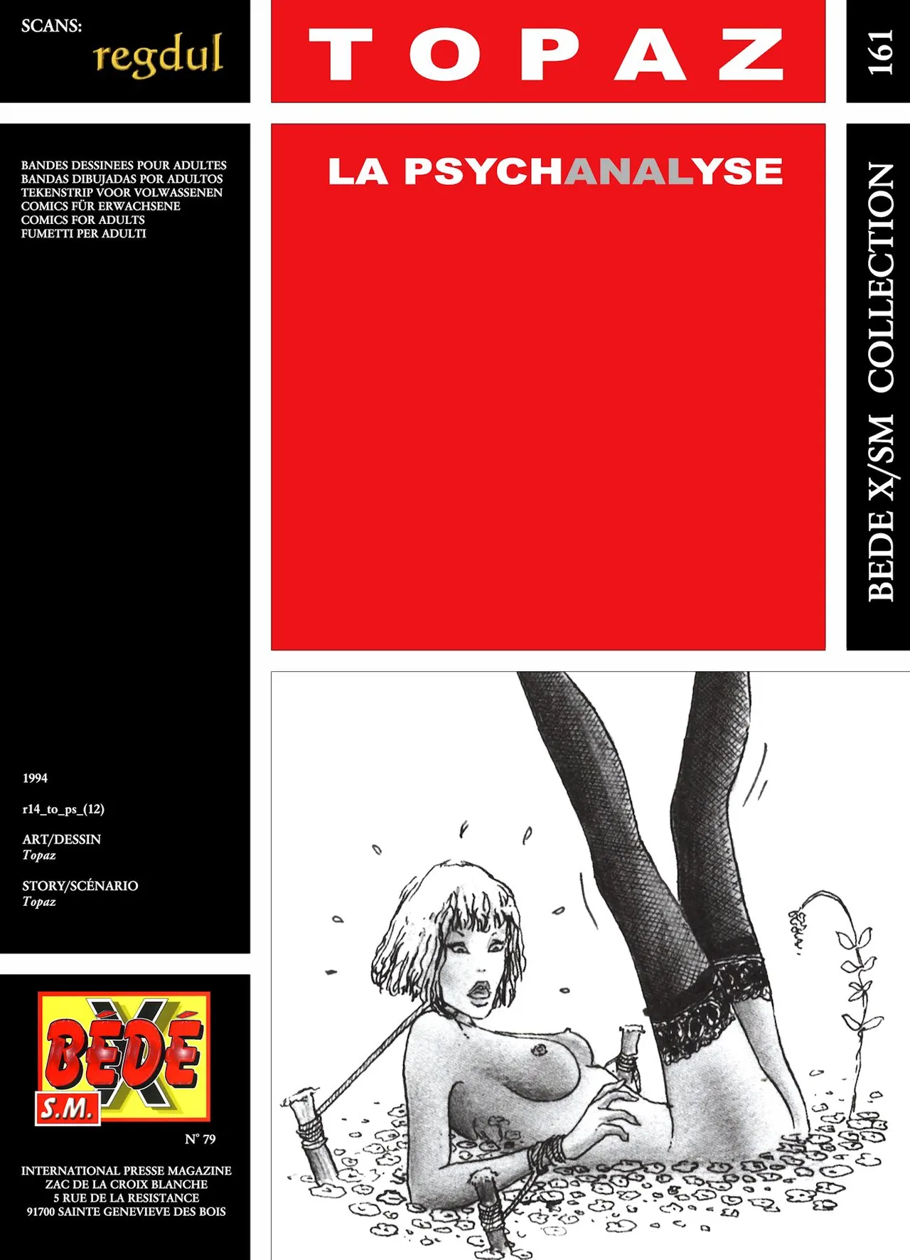 Topaz  - La Psychanalyse page 1 full