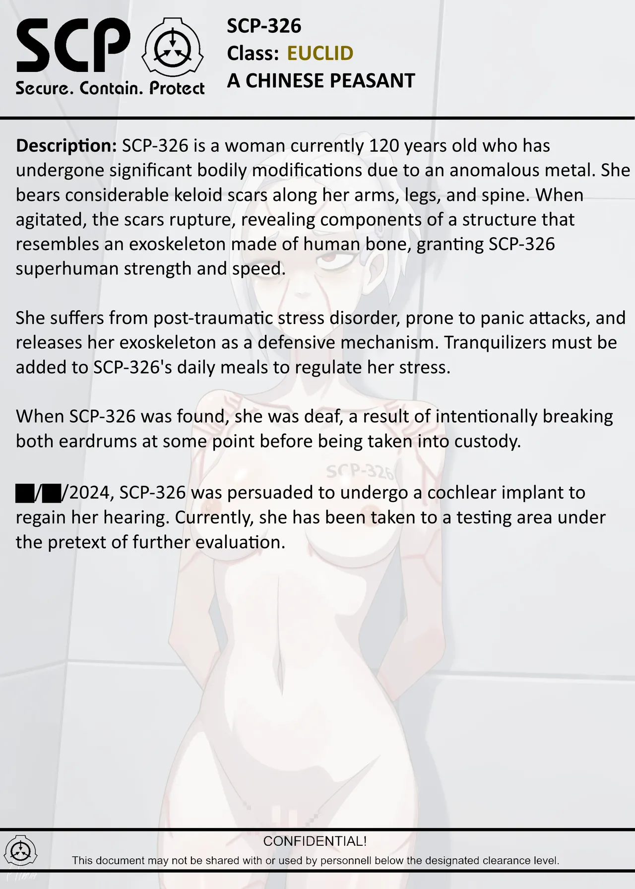 SCP-326 "CHINESE PEASANT" page 2 full