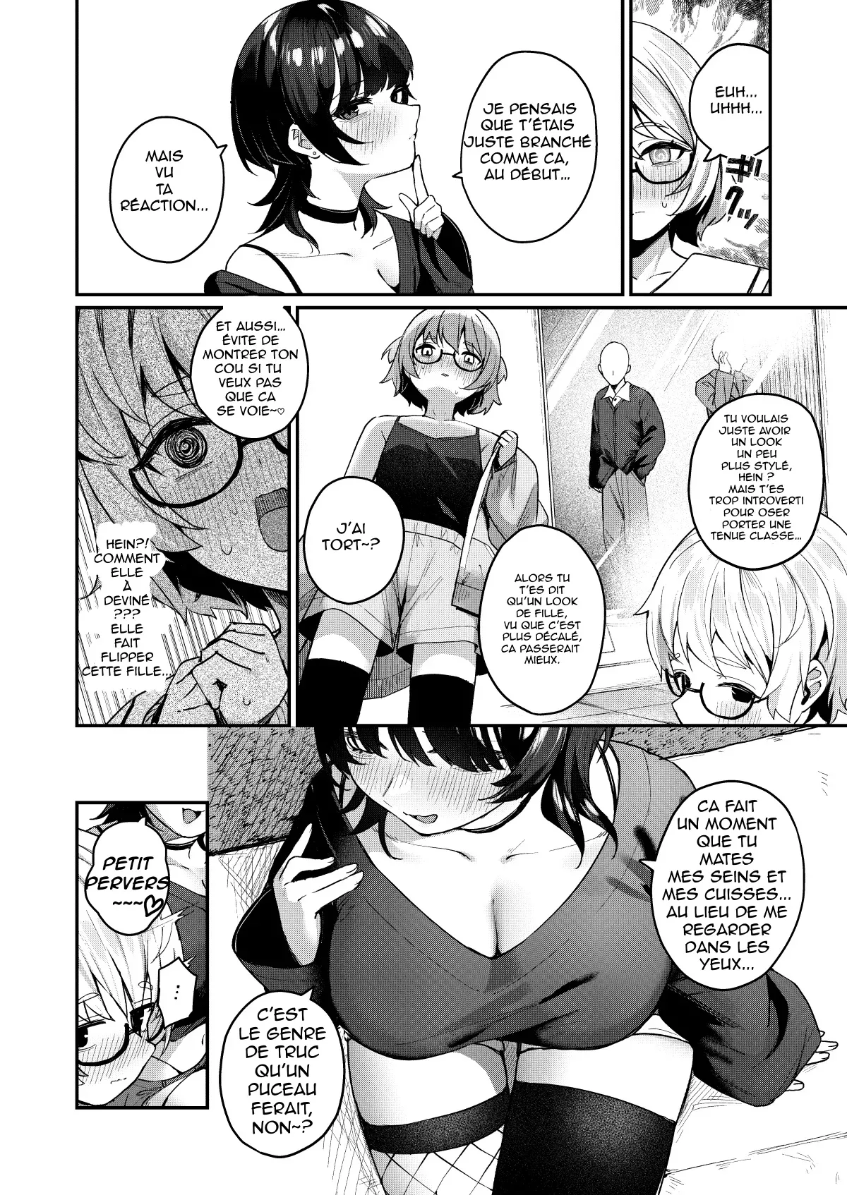 Boku no Kimochi o Mote Asobu Doutei Kari Onee-san ni Shiboraremakuru Hanashi | Une chasseuse de puceaux m’a séduit et vidé sans pitié page 6 full