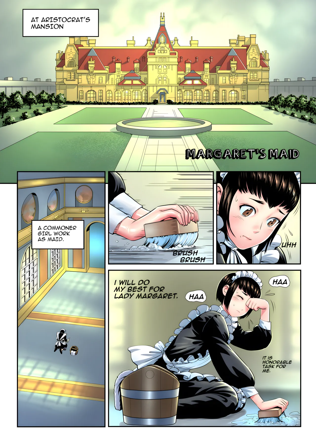 Margaret's Maid page 1 full