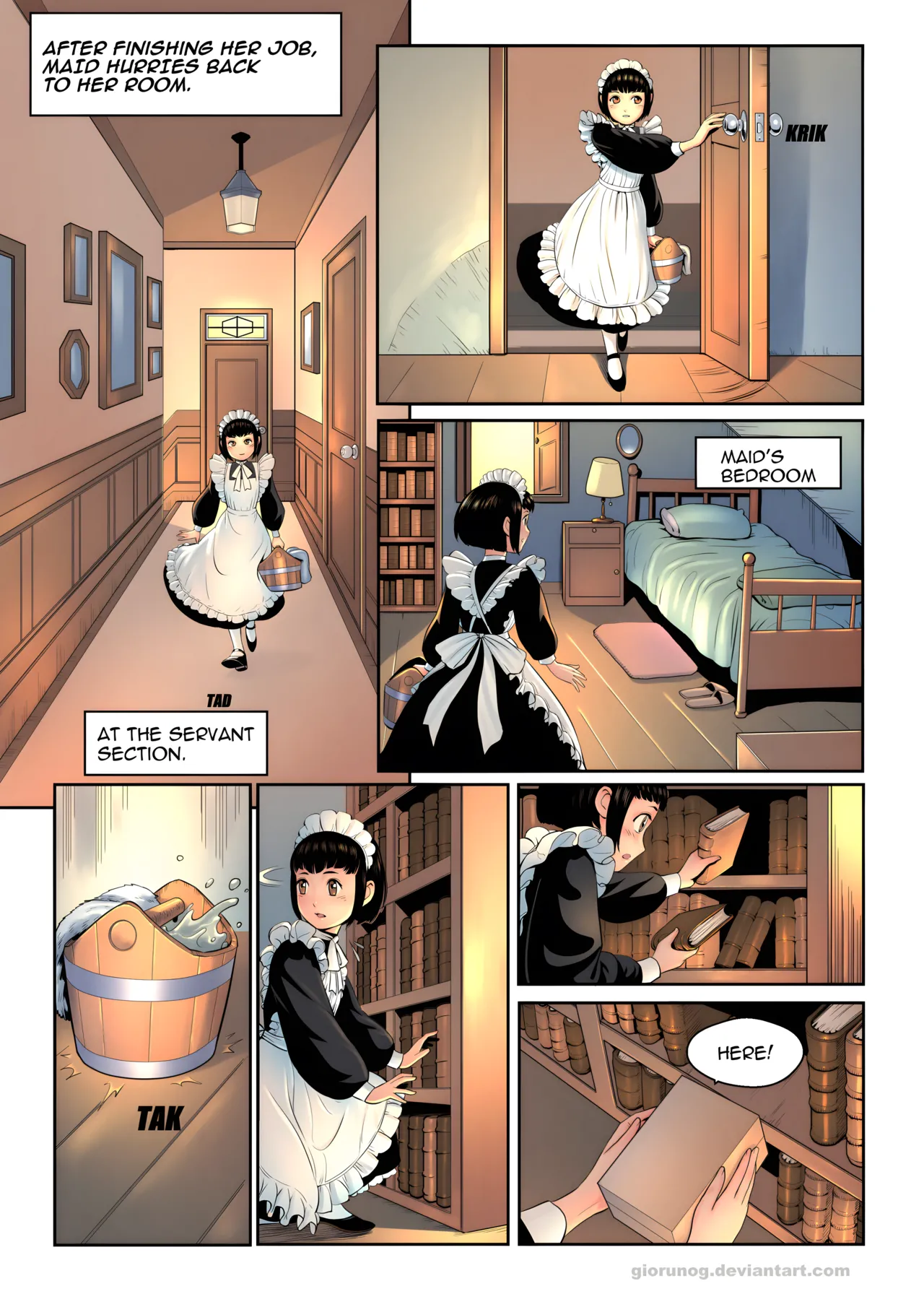 Margaret's Maid page 5 full