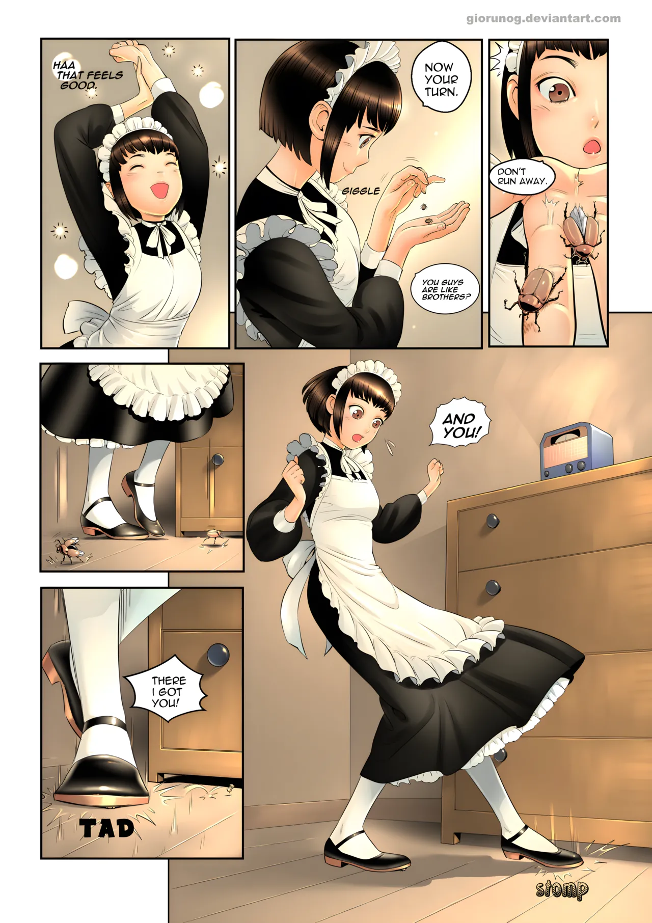 Margaret's Maid page 9 full