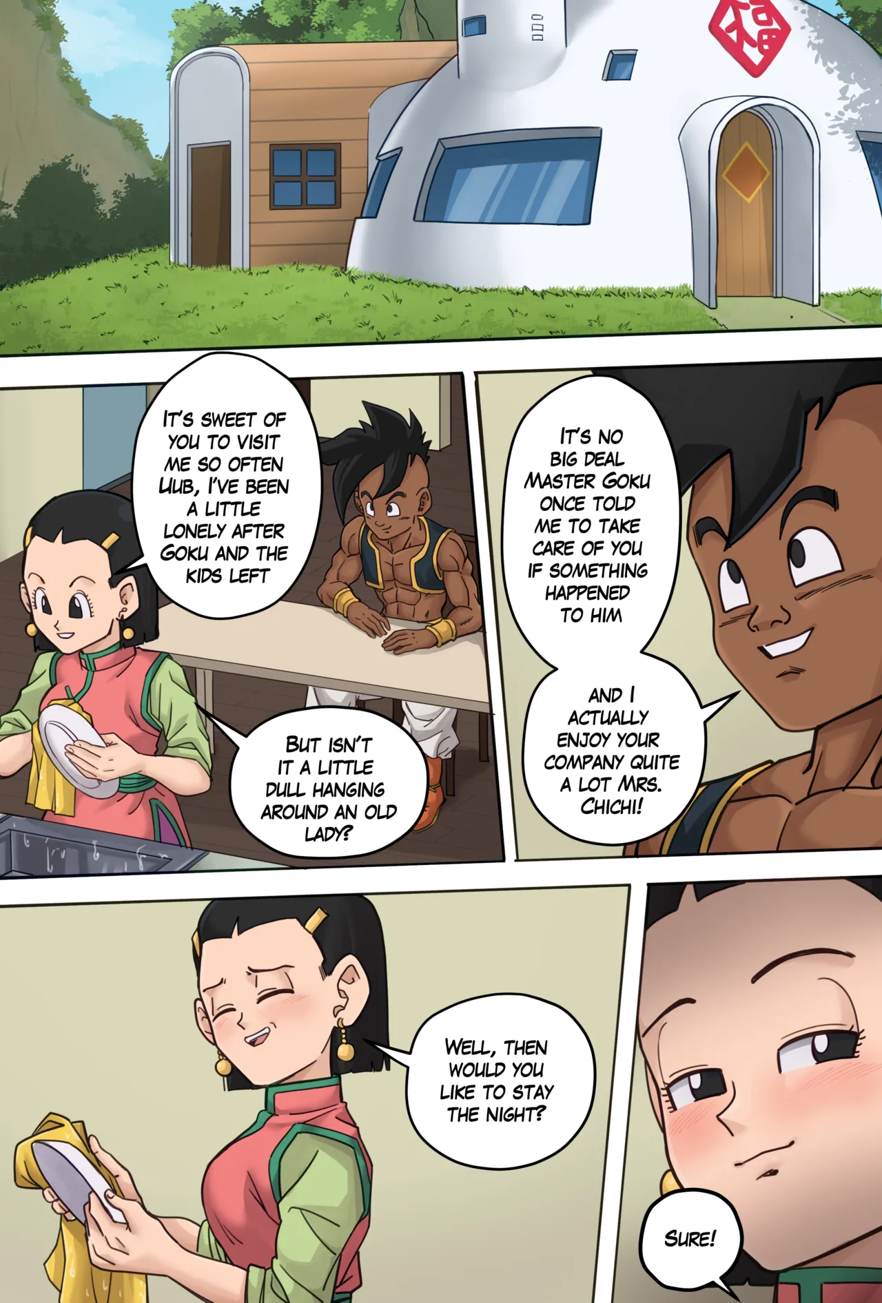 Dragon Ball GT: A Widow's Affair page 2 full