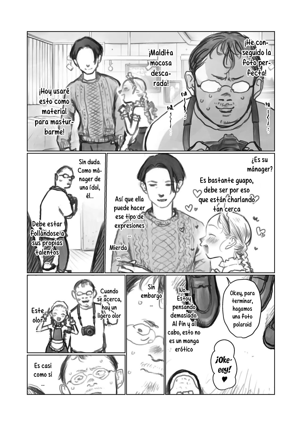 Osu no Kaori Tadayou Oshi no Ko.｜Mi Idol Favorita con un Aroma Masculino. page 3 full