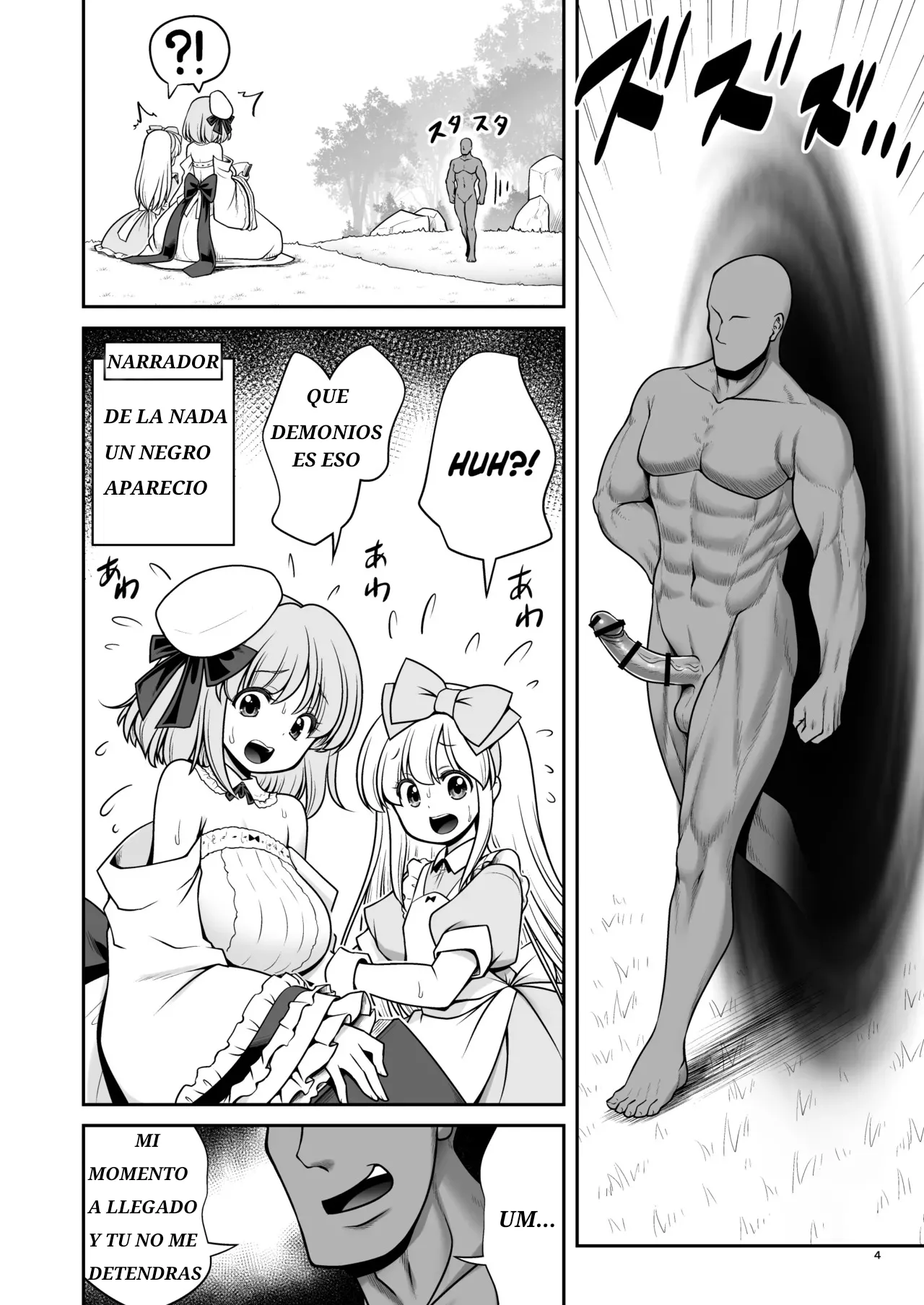 Monogatari Dori ni shika Ugokenai Alice-tachi wa Ikurademo Ecchi na koto Yaritai Houdai | Como Alicia y las Demás sólo Pueden Moverse Según el Cuento, Puedo Hacerles Todas las Cositas Ricas que Quiera page 4 full