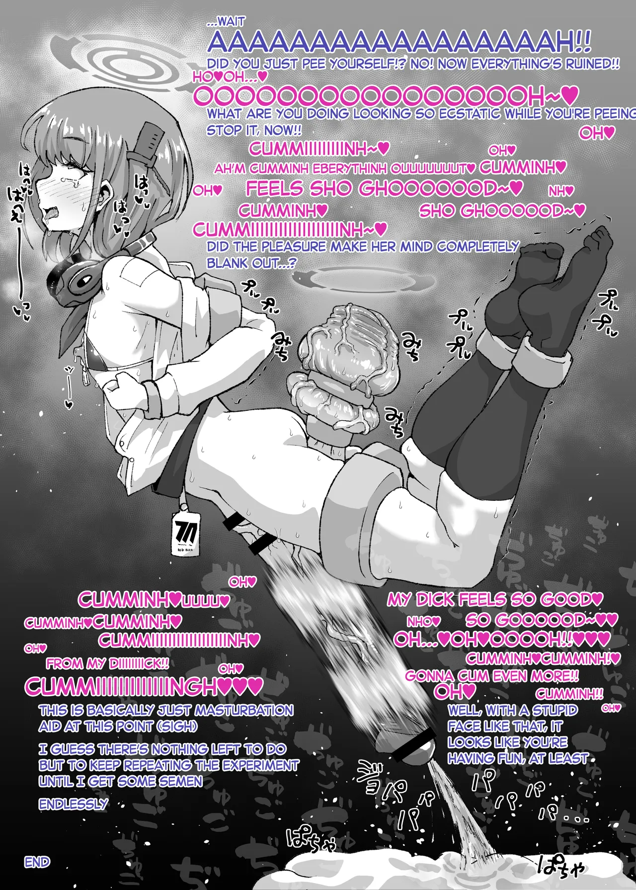 Nantai-ka Eimi no Kyousei Sakusei | Forced Milking of Masculinized Eimi page 5 full