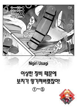 [Nigiri Usagi] Hen na Soubi no Sei de Omanko Kowarete Shimatta dewa nai ka! | 이상한 장비 때문에 보지가 망가져버렸잖아! [Korean] [Team Edge] [Ongoing]