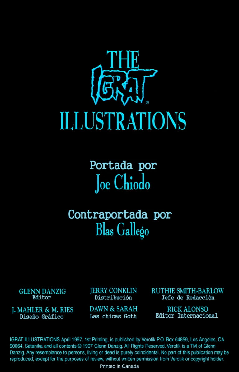 The Igrat Illustrations -- Joe Chiodo -- 1, 1995 -- Canada -- page 2 full
